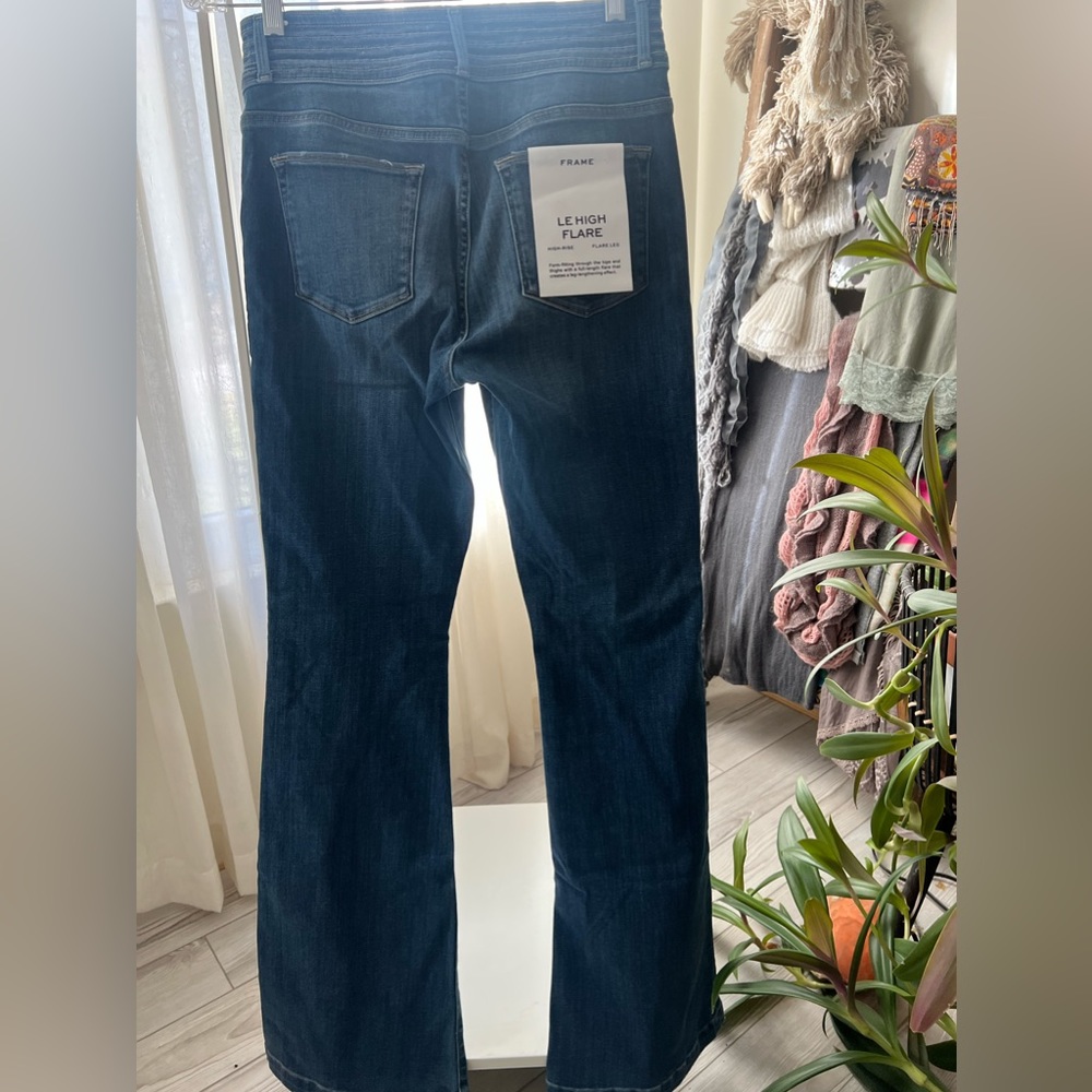 Frame Denim Le High (high rise) Flare